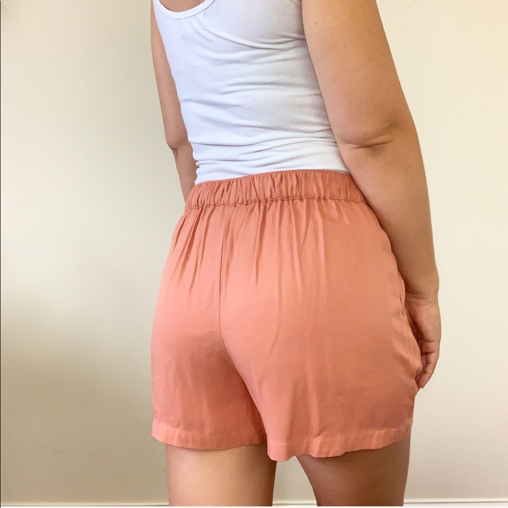 'Campo' Twill Tie Front Shorts - Picture 5 of 6
